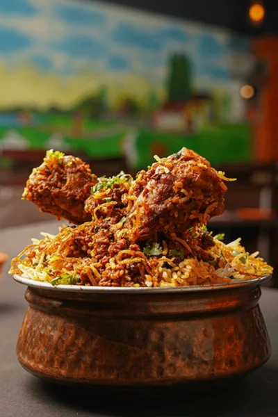 Traditional Bangladeshi cuisine served at Crown Banqueting Suite