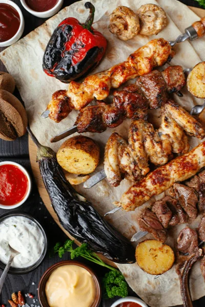 Traditional Pakistani cuisine served at Crown Banqueting Suite