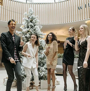 Corporate party venue in London for business celebrations.